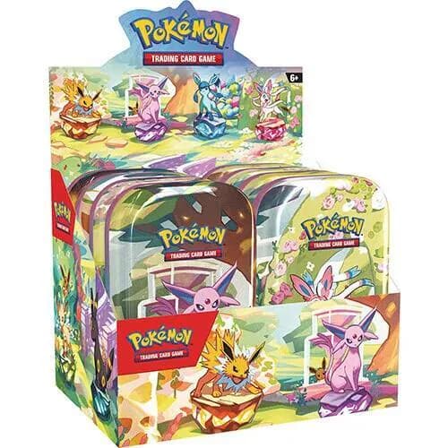 Prismatic Evolutions Mini Tin Display product image