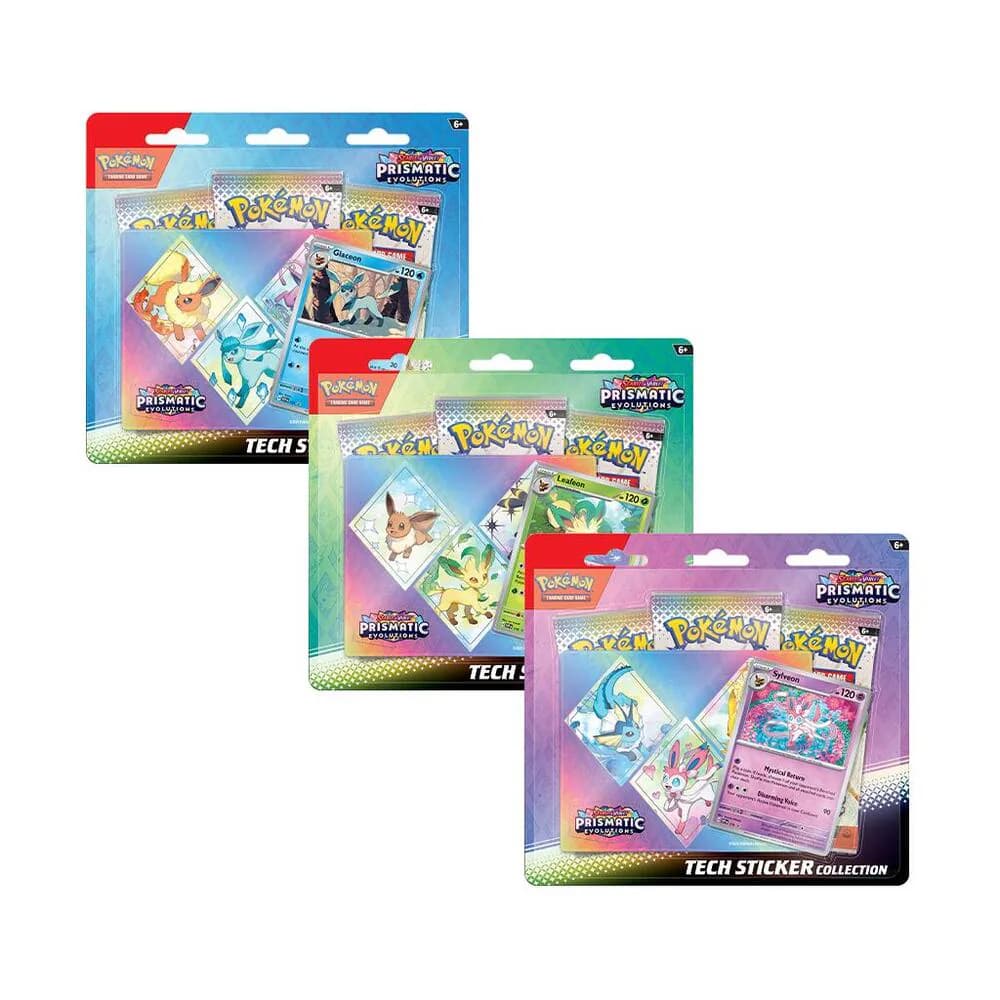 Prismatic Evolutions Tech Sticker Collection [Set of 3] product image