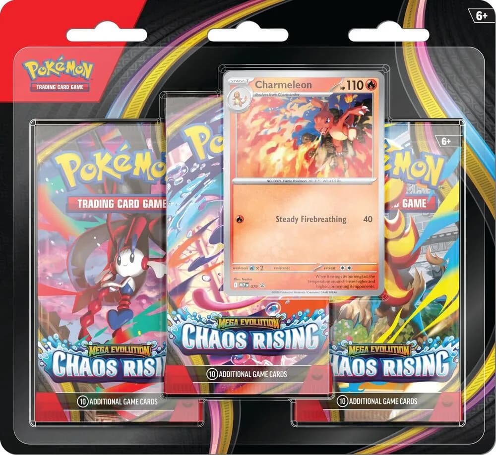 Chaos Rising 3-Pack Blister [Charmeleon] product image