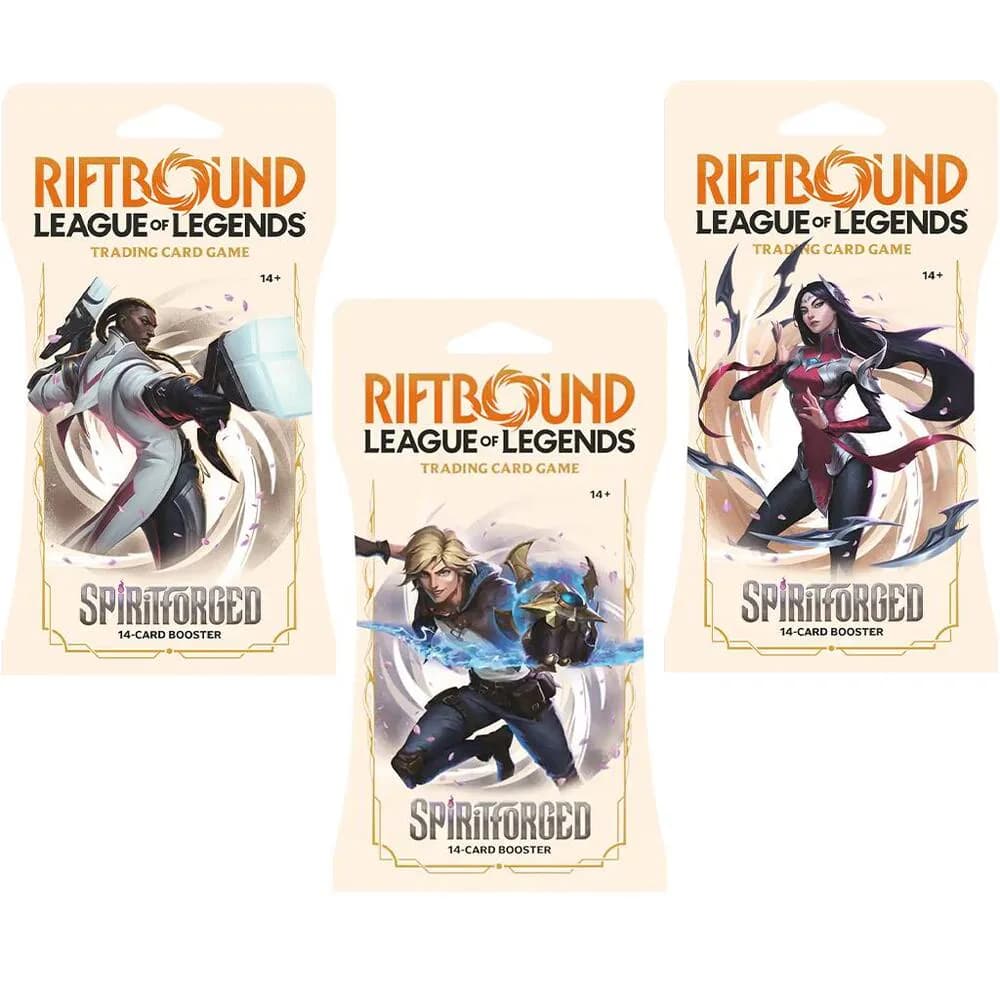 Spiritforged - Sleeved Booster Pack Art Bundle [Set of 3] product image