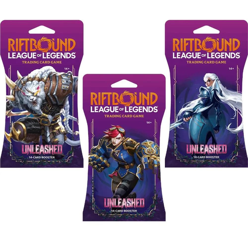 Unleashed - Sleeved Booster Pack Art Bundle [Set of 3] product image