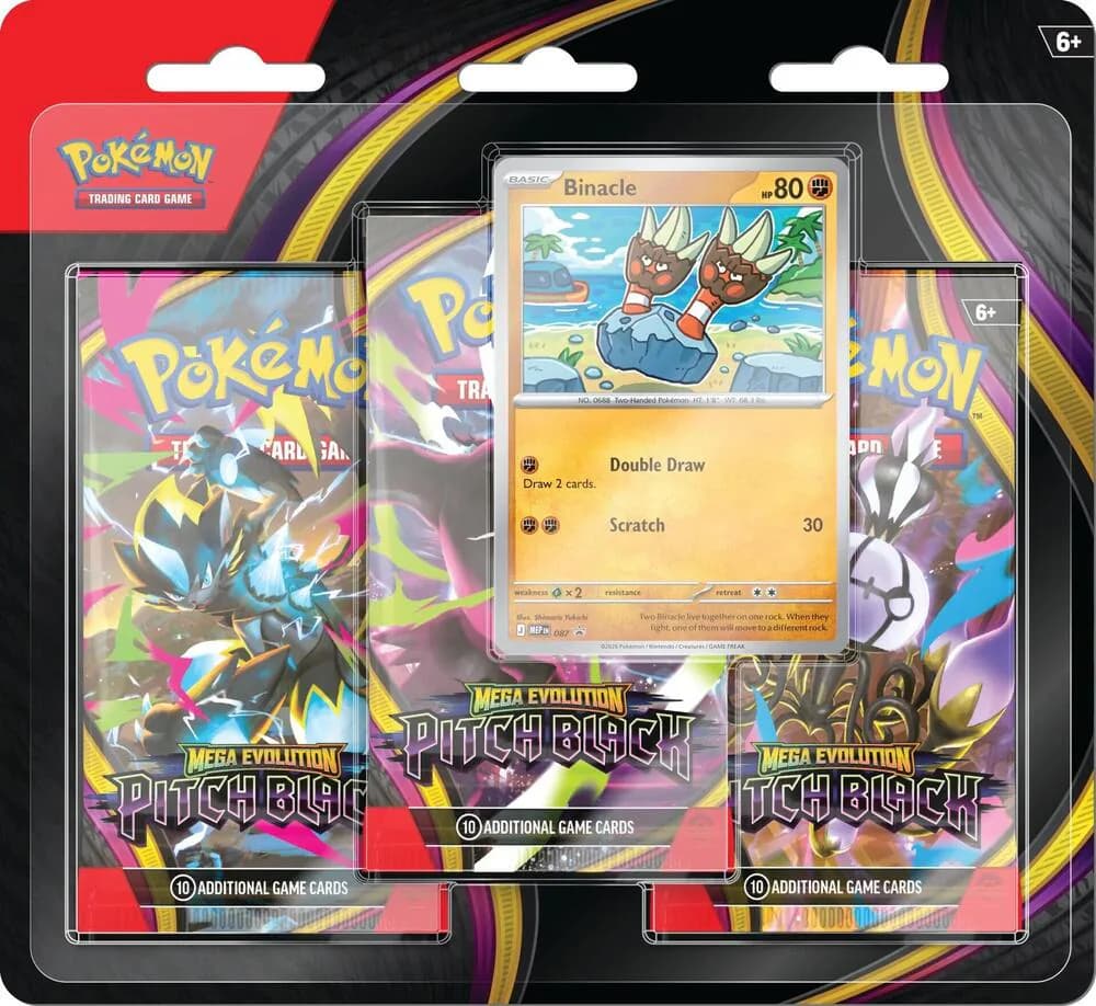 Pitch Black 3 Pack Blister [Binacle] product image